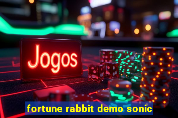 fortune rabbit demo sonic